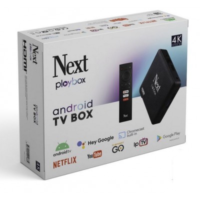 Next Playbox Android 4K TV Box - Android 10 Lisanslı