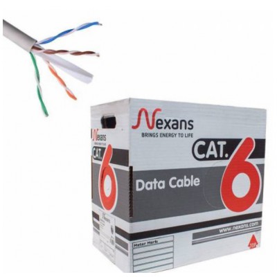 Nexans Cat6 305M 23AWG Pvc Utp Bakır