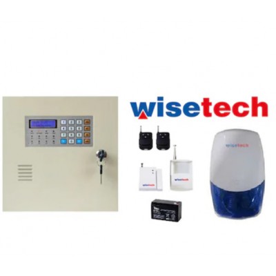 Wisetech WS-244 Cenova Kablosuz Alarm Sistemi Full Set