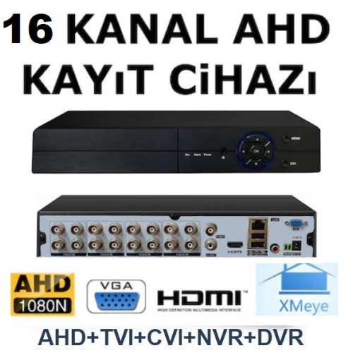 CV-56 16 Kanal AHD h265 Kayıt Cihazı -XMEYE