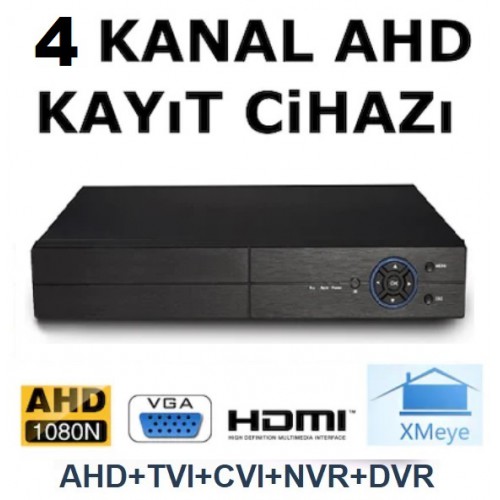 CV-54 4 Kanal AHD h265 Hibrit Kayıt Cihazı -XMEYE