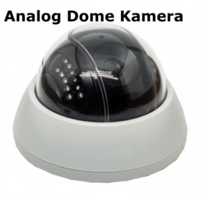 AC-104 Mikrofonlu Gece Görüşlü Analog Dome Kamera