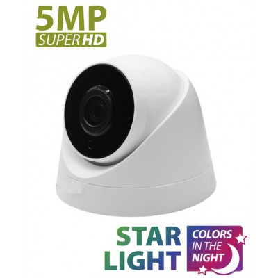 IC-936 5MP 4K  ULTRAHD STARLIGHT  IP Dome Kamera