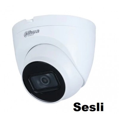 Dahua IPC-HDW2231T-AS-0280B-S2 2Mp Ip Sesli Dome Kamera