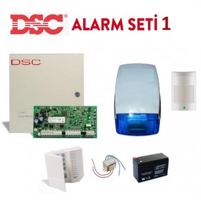DSC Alarm Sistemi 2 Yıl Garantili Set1