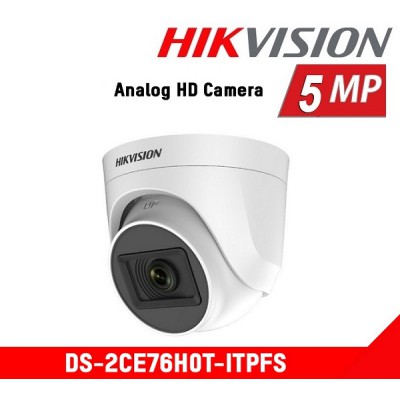 Hikvision DS-2CE76H0T-ITPF 5Mp EXİR Dome Kamera