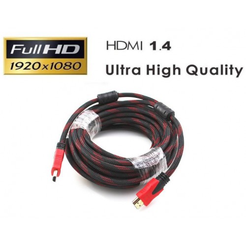 Hdmi Kablo 20 Metre Hdmı Tv Altın Uçlu FullHD