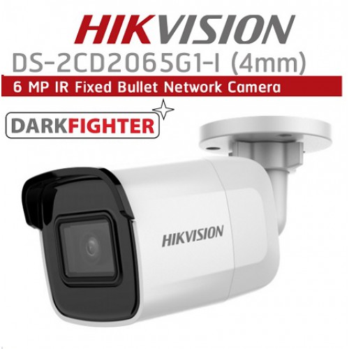 HIKVISION DS-2CD2065G1-I 6MP 4MM LENS 30 METRE IR IP KAMERA