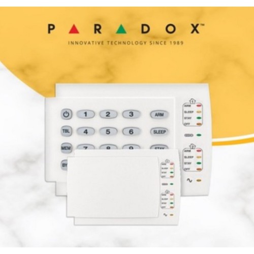 Paradox K10H 10 Zone Led Keypad Dikey Yatay