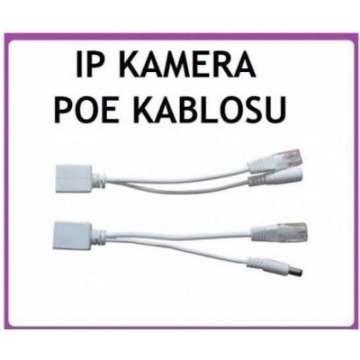 Pasif POE Kablo POE Enjektör