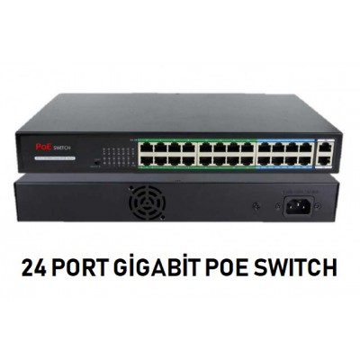 S024P 24 Port Poe Switch 10 100 1000
