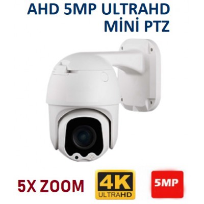 C-22 5MP 4K ULTRAHD AHD MİNİ PTZ KAMERA