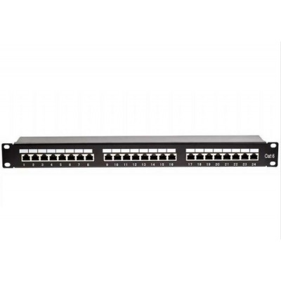  24 PORT CAT 6 PATCH PANEL