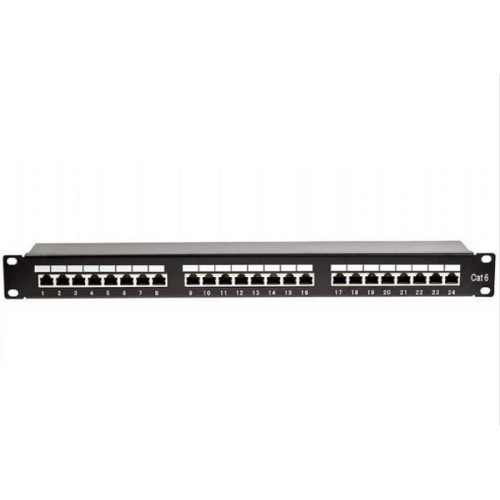  24 PORT CAT 6 PATCH PANEL