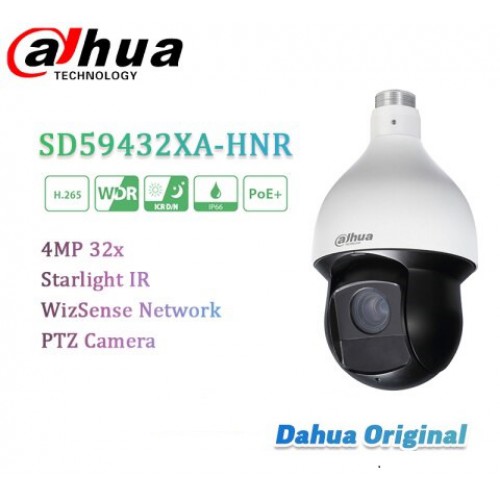 DAHUA SD59432XA-HNR 4MP 32x Starlight IR WizSense PTZ IP Kamera