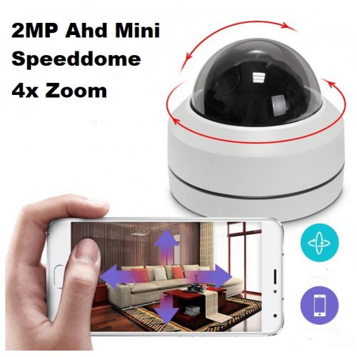 2MP Ahd Mini Speed Dome Kamera 4x Zoom