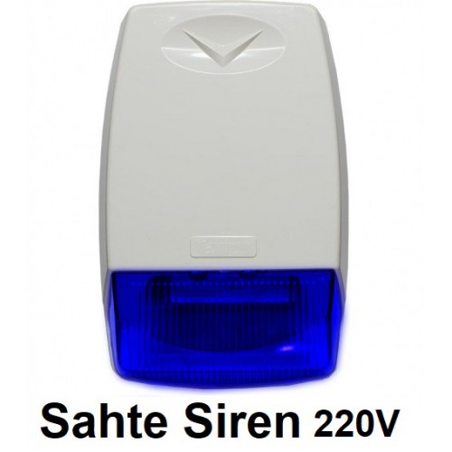 Sahte Siren Yürüyen Ledli Siren 220V