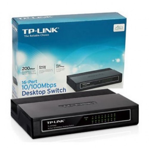 TP-LINK TL-SF1016D 16 PORT 10/100 SWITCH