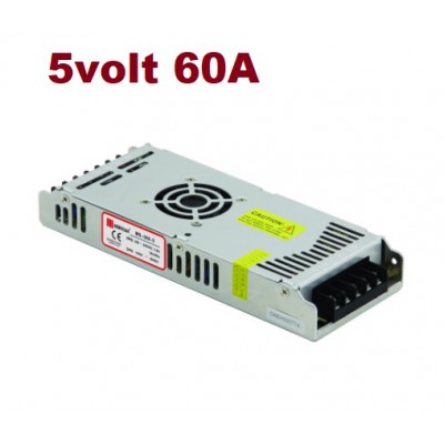 5 VOLT 60 AMPER SLİM KASA ADAPTOR