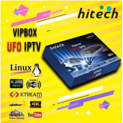 Korax Hitech Vipbox Ufo Ip Tv Destekli Uydu Alıcısı