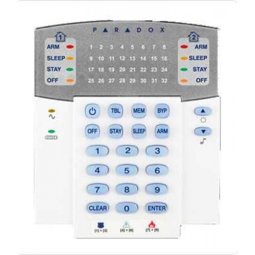 Paradox K32 RF 32 Zon Kablosuz Led Keypad